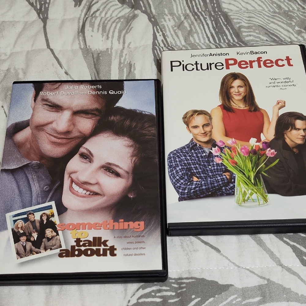 DVDs - Something to Talk About & Picture Perfect